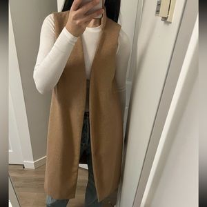 SOLD Zara Wool Sleeveless Vest/Coat